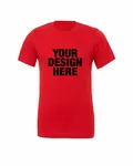 Bella + Canvas Unisex Jersey T-Shirt Canvas Red