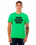 Bella + Canvas Unisex Jersey T-Shirt Synthetic Green