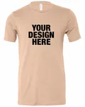 Bella + Canvas Unisex Jersey T-Shirt TAN