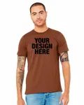 Bella + Canvas Unisex Jersey T-Shirt Chestnut