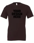 Bella + Canvas Unisex Jersey T-Shirt Dark Grey