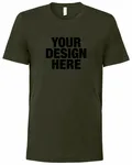 Bella + Canvas Unisex Jersey T-Shirt Dark Olive