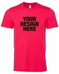 Bella + Canvas Unisex Jersey T-Shirt Fuchsia