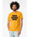 Bella + Canvas Unisex Triblend T-Shirt Solid Gold Trbln