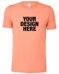 Bella + Canvas Unisex Triblend T-Shirt Sunset Triblend