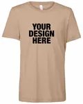 Bella + Canvas Unisex Triblend T-Shirt Tan Triblend