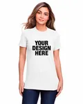 Gildan Ladies' Softstyle CVC T-Shirt WHITE