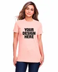 Gildan Ladies' Softstyle CVC T-Shirt Dusty Rose