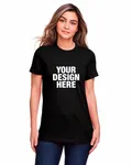 Gildan Ladies' Softstyle CVC T-Shirt Pitch Black