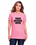 Gildan Ladies' Softstyle CVC T-Shirt Plumrose