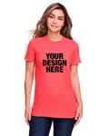 Gildan Ladies' Softstyle CVC T-Shirt Red Mist