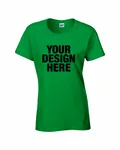 Gildan Ladies' Heavy Cotton T-Shirt Irish Green