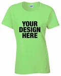 Gildan Ladies' Heavy Cotton T-Shirt Mint Green