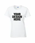 Gildan Ladies' Heavy Cotton T-Shirt WHITE