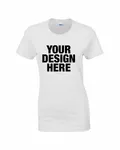 Gildan Ladies' Heavy Cotton T-Shirt Ash Grey