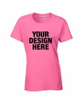 Gildan Ladies' Heavy Cotton T-Shirt Azalea