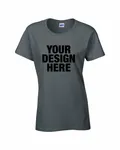 Gildan Ladies' Heavy Cotton T-Shirt Charcoal