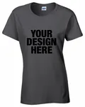 Gildan Ladies' Heavy Cotton T-Shirt Dark Heather