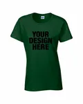 Gildan Ladies' Heavy Cotton T-Shirt Forest Green