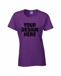 Gildan Ladies' Heavy Cotton T-Shirt PURPLE