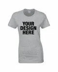 Gildan Ladies' Heavy Cotton T-Shirt Sport Grey
