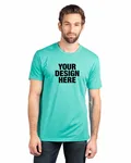 Next Level Apparel Unisex Triblend T-Shirt Tahiti Blue