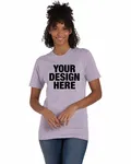 Hanes Unisex Perfect-T T-Shirt Mrbl Pale Violet