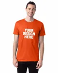 Hanes Unisex Perfect-T T-Shirt Orange