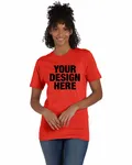 Hanes Unisex Perfect-T T-Shirt Poppy Heather