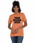 Hanes Unisex Perfect-T T-Shirt Pumpkin Heather