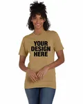 Hanes Unisex Perfect-T T-Shirt Brown Sugar Hthr