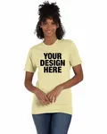 Hanes Unisex Perfect-T T-Shirt Lemon Mrngue Hth