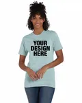 Hanes Unisex Perfect-T T-Shirt Marbled Ice Fall