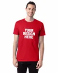 Hanes Unisex Perfect-T T-Shirt Athletic Red