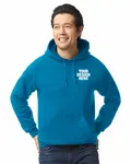 Gildan Adult Heavy Blend 8 oz., 50/50 Hooded Sweatshirt Antique Sapphire