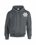 Gildan Adult Heavy Blend 8 oz., 50/50 Hooded Sweatshirt Charcoal