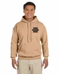 Gildan Adult Heavy Blend 8 oz., 50/50 Hooded Sweatshirt Old Gold