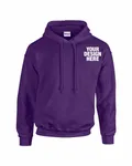 Gildan Adult Heavy Blend 8 oz., 50/50 Hooded Sweatshirt PURPLE