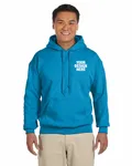 Gildan Adult Heavy Blend 8 oz., 50/50 Hooded Sweatshirt Sapphire