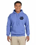 Gildan Adult Heavy Blend 8 oz., 50/50 Hooded Sweatshirt Violet