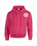 Gildan Adult Heavy Blend 8 oz., 50/50 Hooded Sweatshirt Heliconia