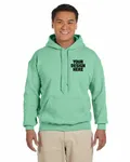 Gildan Adult Heavy Blend 8 oz., 50/50 Hooded Sweatshirt Mint Green