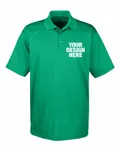 UltraClub Men's Cool & Dry MeshPiqu Polo Kelly
