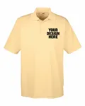 UltraClub Men's Cool & Dry MeshPiqu Polo Yellow Haze