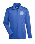 Team 365 Youth Zone Sonic Heather Performance Quarter-Zip SP ROYAL HEATHER