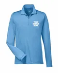 Team 365 Men's Zone Performance Quarter-Zip SPORT LIGHT BLUE
