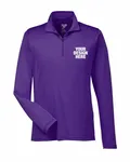 Team 365 Men's Zone Performance Quarter-Zip SPORT PURPLE