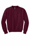 Gildan Youth Heavy Blend Crewneck Sweatshirt. 18000B Maroon