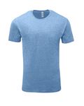 Threadfast Apparel Unisex Triblend Short-Sleeve T-Shirt Royal Triblend