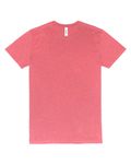 Threadfast Apparel Unisex Ultimate CVC T-Shirt RED HEATHER